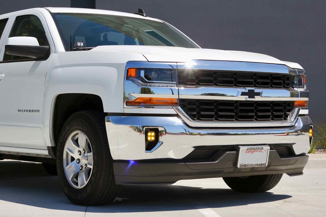 Baja LED Fog Light System: Chevy Silverado 1500 16-18 | TRS 447535